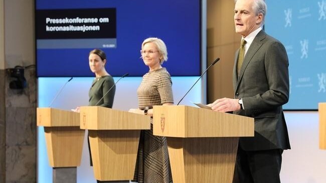 Lenke til artikkel: Endringer i koronatiltakene fra kl. 10.00 lørdag 12. februar 2022