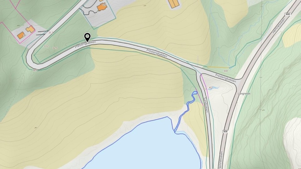 Lenke til artikkel: Veien i prestengbakken blir steng i dag 13. oktober frem til kl. 18.00